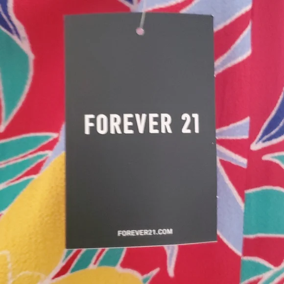 Forever 21 Colorful Mini Dress Size Medium - Picture 5 of 5